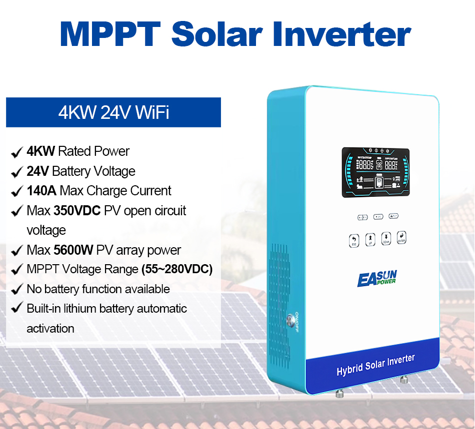 EASUN POWER 4KW Inverter 110V  - Drone Solar Charger 评论和价格