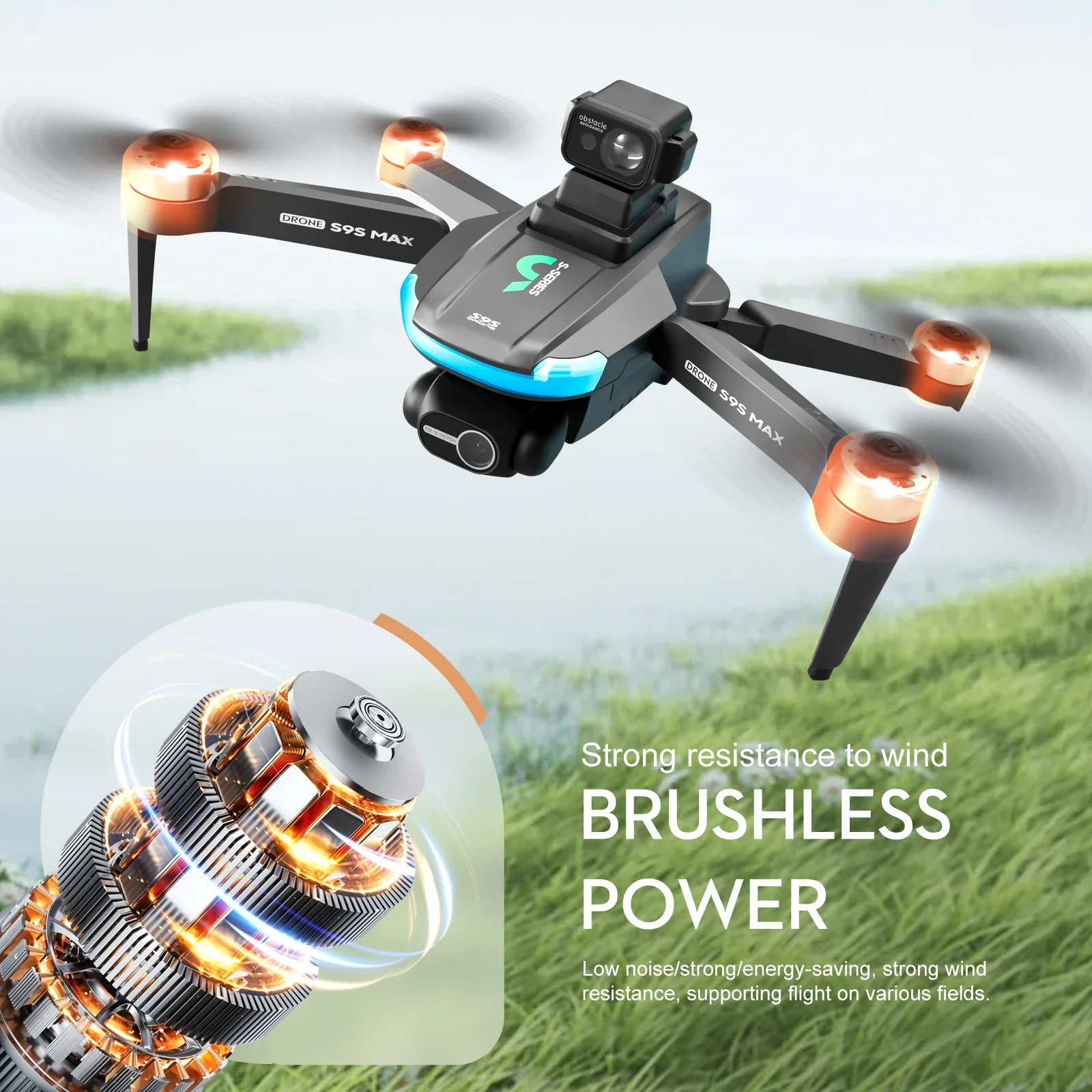 NEW S9S MAX MINI Drone 4K 2-Ax - Drone Controller Screen 评论和价格