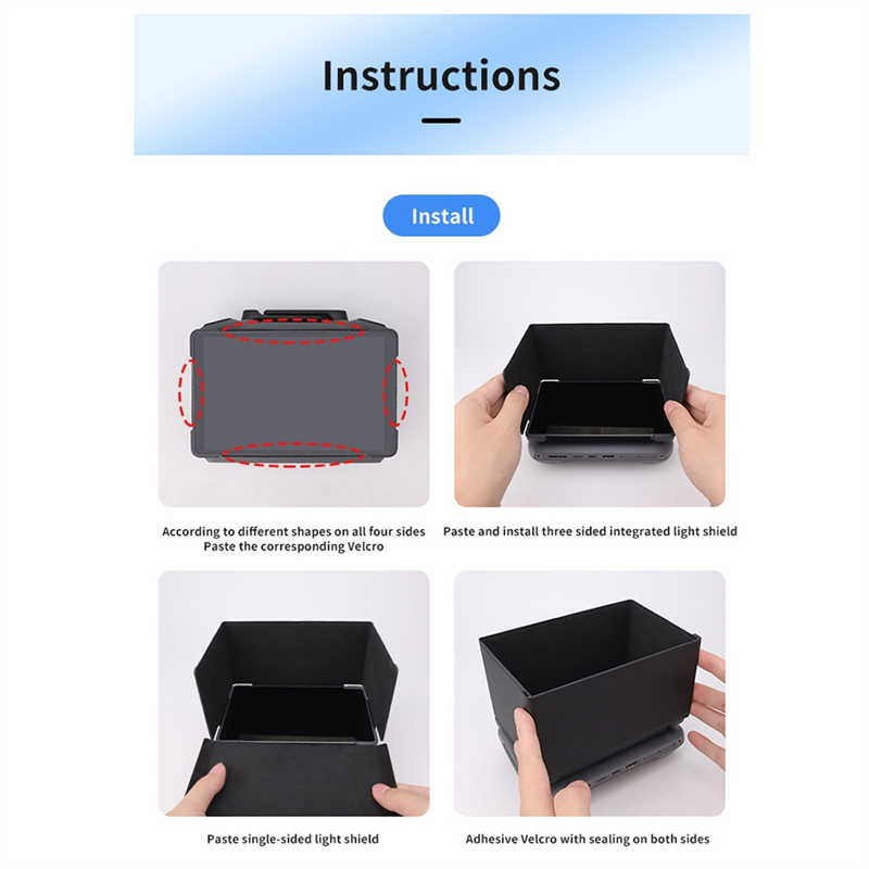 CJSD-For DJI Mavic 4 Pro Sun H - Drone Controller Hood 评论和价格