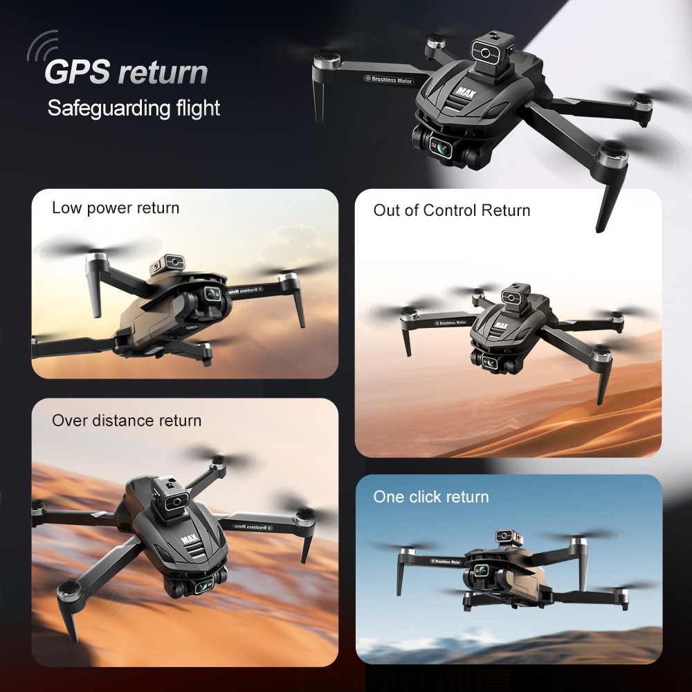 V168 PRO Max GPS Drone 8K Prof - Drone Controller Screen 评论和价格