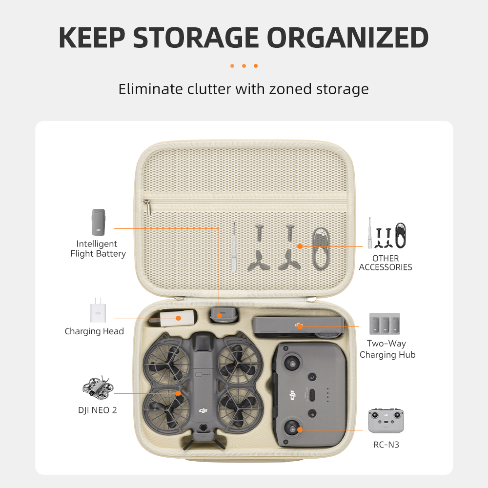 Storage Bag for DJI Neo 2 Fly  - Drone Joystick Cover 评论和价格