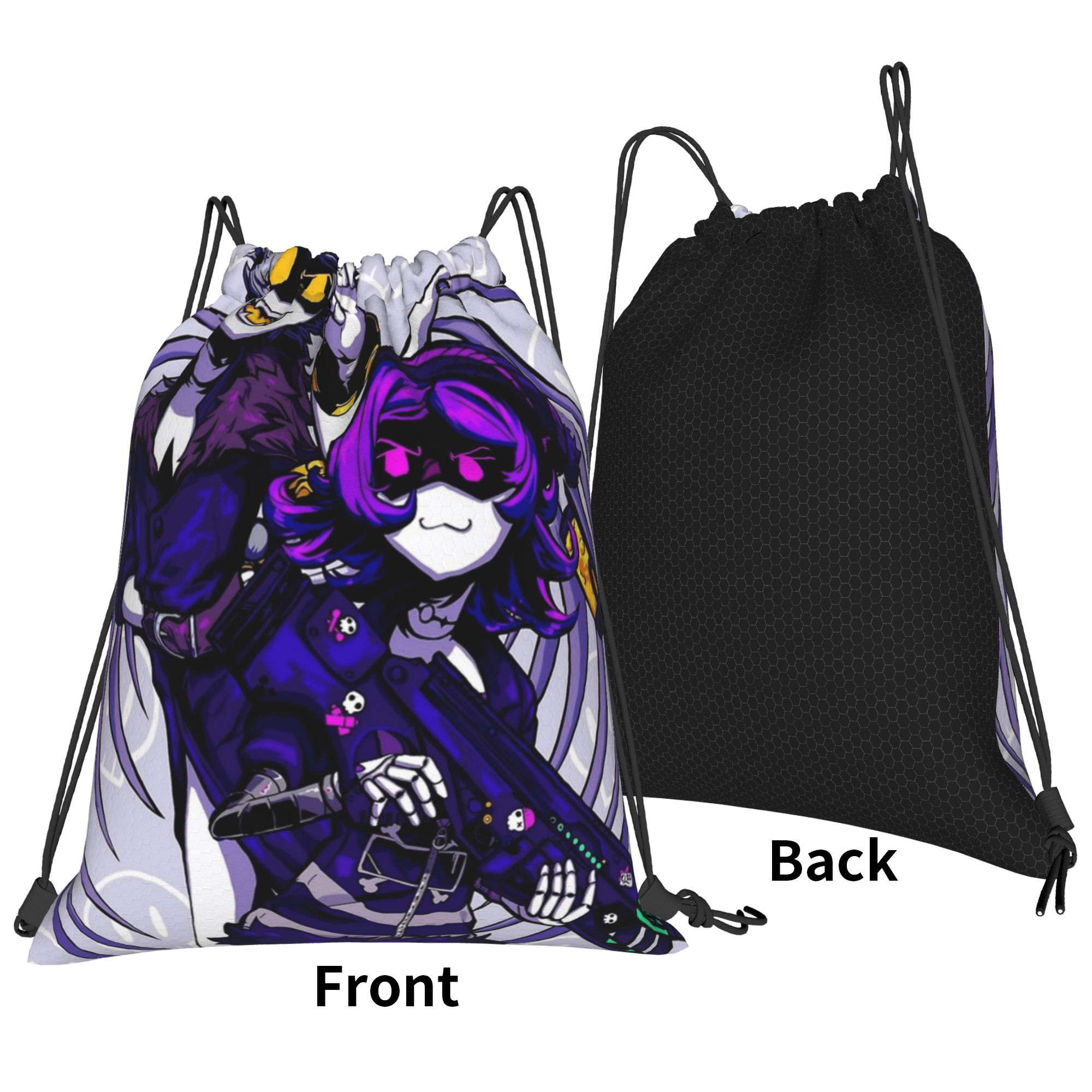 Murder Drones Anime Drawstring - Drone Backpack 评论和价格